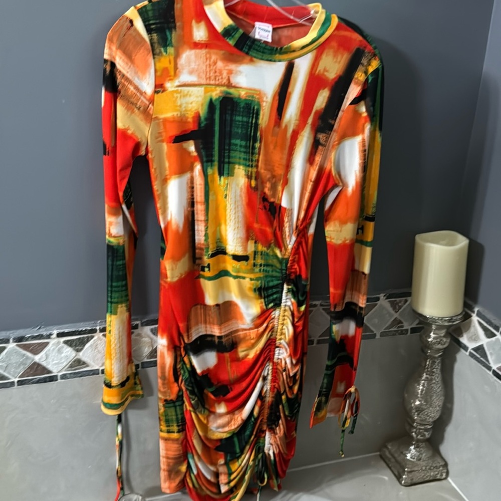 Multi Colored dress - Club Dress
